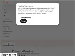 Sites similar to paisleyandparadise.etsy.com