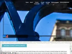 Sites similar to paisleypeoplesarchive.org