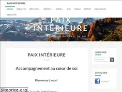 Sites similar to paix-interieure.com