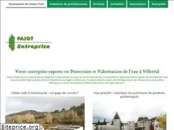 Sites similar to pajot-entreprise.com