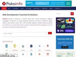 Sites similar to pakainfo.com