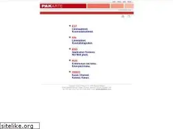 Sites similar to pakarte.com