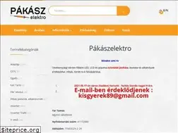 Sites similar to pakaszelektro.hu