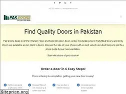 Sites similar to pakdoors.com