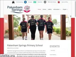 Sites similar to pakenhamsprings.vic.edu.au