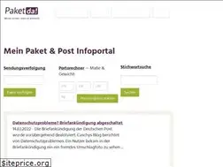 Sites similar to paketda.de
