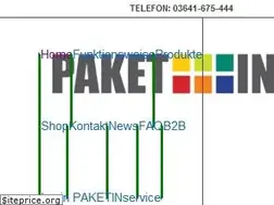 Sites similar to paketin.de