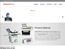 Sites similar to paketlememakinasi.net