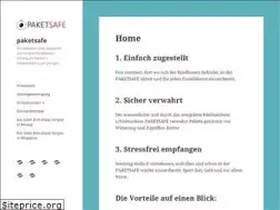 Sites similar to paketsafe.net