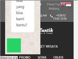 Sites similar to pakettourbelitung.net