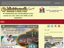 Sites similar to paketumrahkhazzanah.com