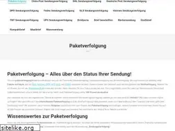 Sites similar to paketverfolgung24.net
