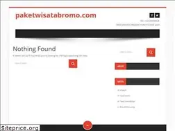 Sites similar to paketwisatabromo.com