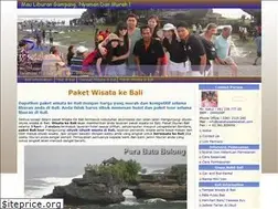 Sites similar to paketwisatakebali.com