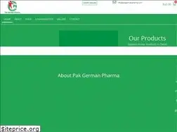 Sites similar to pakgermanpharma.com