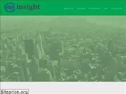 Sites similar to pakinsight.com