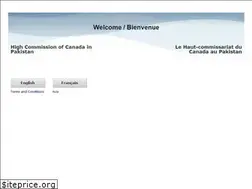 Sites similar to pakistan.gc.ca
