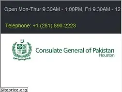 Sites similar to pakistanconsulatehouston.org