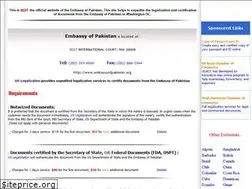 Sites similar to pakistanembassy.us