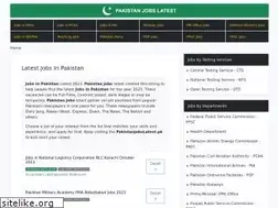 Sites similar to pakistanjobslatest.pk