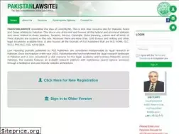 Sites similar to pakistanlawsite.com