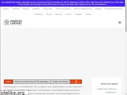 Sites similar to pakistanlawyer.org