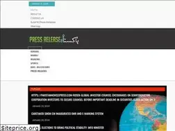 Sites similar to pakistanpressreleases.com