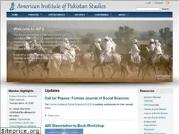 Sites similar to pakistanstudies-aips.org