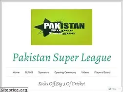 Sites similar to pakistansuperleague498.wordpress.com
