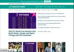 Sites similar to pakistantimes.com