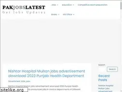 Sites similar to pakjobslatest.com