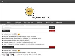 Sites similar to pakjobworld.com