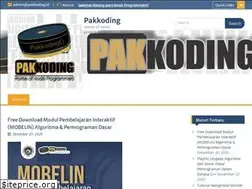 Sites similar to pakkoding.id