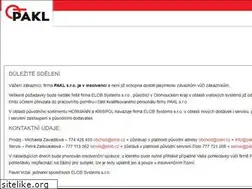 Sites similar to pakl.cz