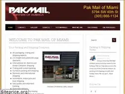 Sites similar to pakmailmiami.com