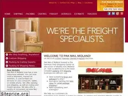 Sites similar to pakmailmidland.com