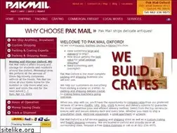 Sites similar to pakmailoxford.com