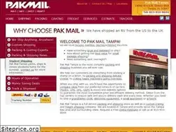 Sites similar to pakmailtampa.com