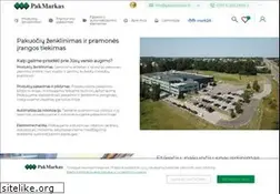 Sites similar to pakmarkas.lt