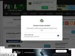Sites similar to pakmcqs.org
