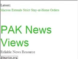 Sites similar to paknewsviews.com