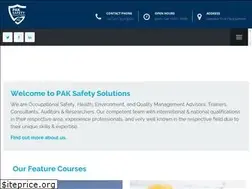 Sites similar to paksafetysolutions.com