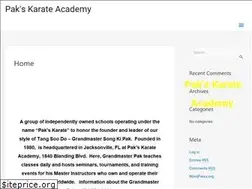 Sites similar to pakskarate.com