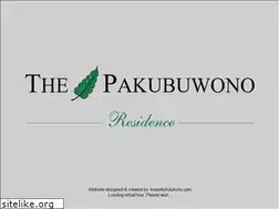 Sites similar to pakubuwono-residence.com