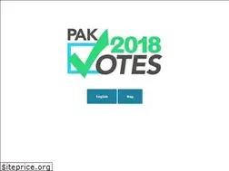 Sites similar to pakvotes.pk