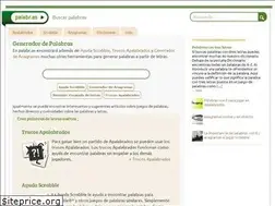 Sites similar to palabr.as