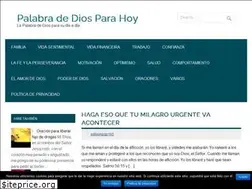 Sites similar to palabradediosparahoy.com