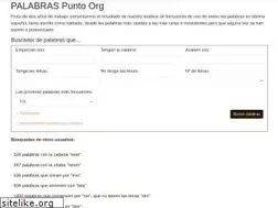 Sites similar to palabras.org