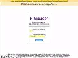 Sites similar to palabrasaleatorias.com