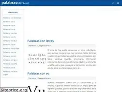 Sites similar to palabrascon.net